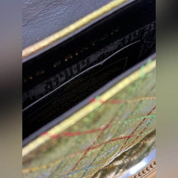 🆕 KURT GEIGER LONDON 🧿 NWOT Mini Brixton Lock Leather Shoulder Bag, Rainbow - Picture 12 of 15